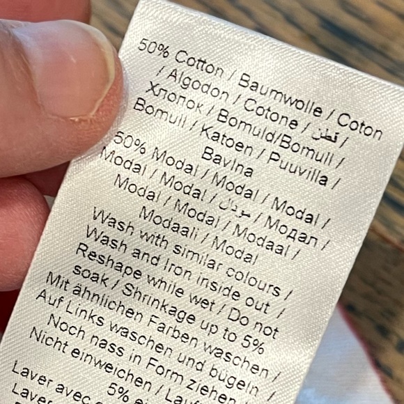 ❤️ PART TWO – Red & Cream Striped Top – Size S - Picture 3 of 10